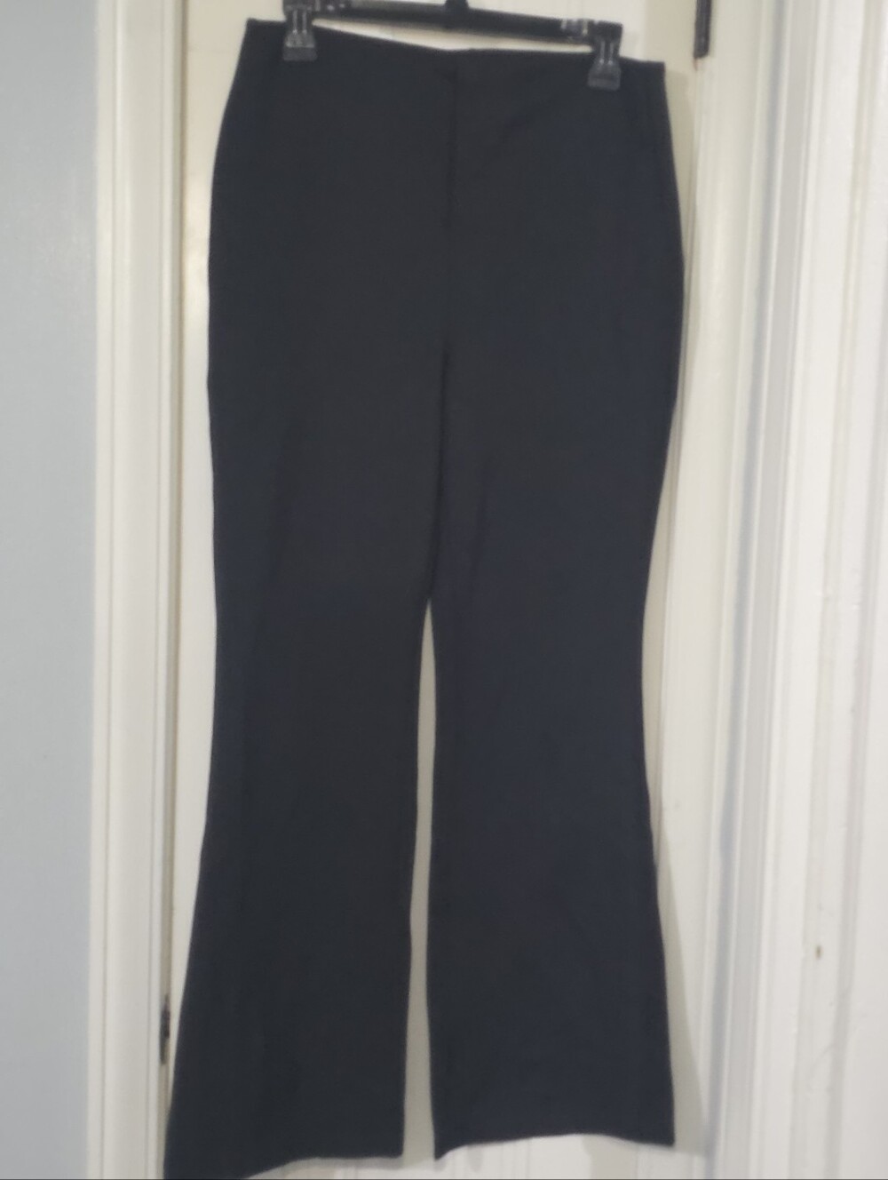 Halara Flex High Waisted Pull On Work Flare Pants Black - M Petite NWOT